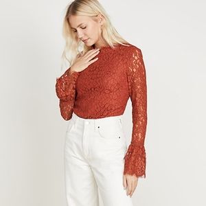 NWOT Endless Rose lace bodysuit